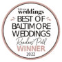 Best of Baltimore Weddings - Readers' Poll Winner - 2022