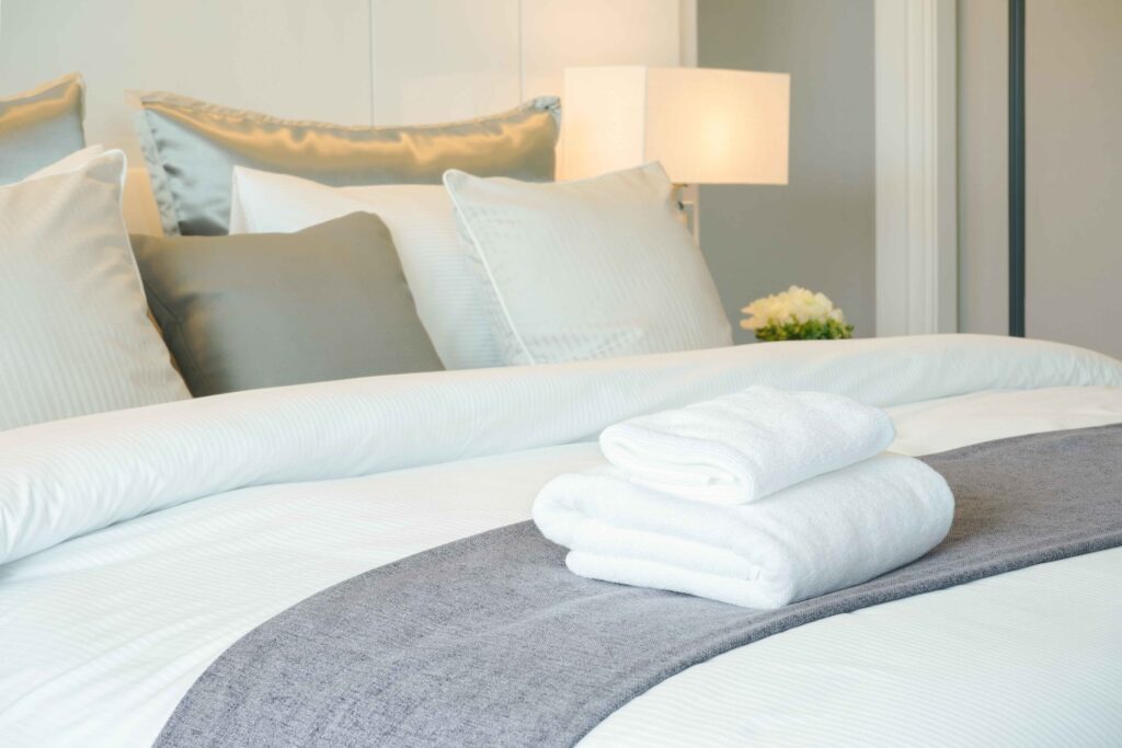 clean towels