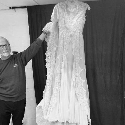 wedding gown